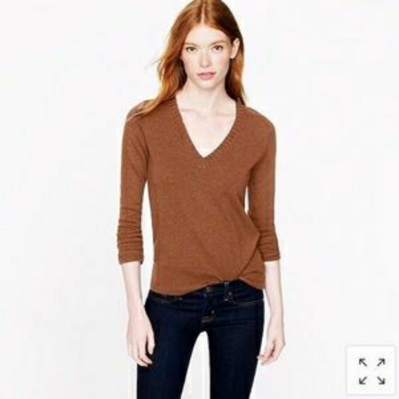 J Crew Wool with Cashmere Sweater in Dark Navy - Picture 1 of 6